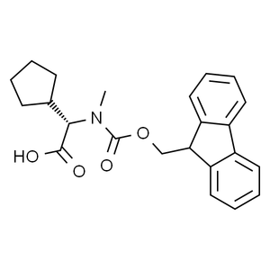 (S)-2-((((9H-芴-9-基)甲氧基)羰基)(甲基)氨基)-2-环戊基乙酸, 97%