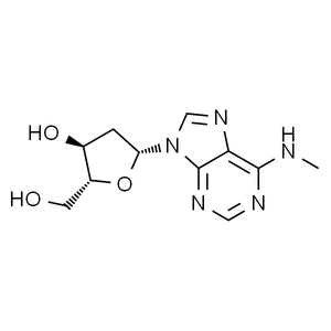 (2R,3S,5R)-2-(羟基甲基)-5-(6-(甲基氨基)-9H-嘌呤-9-基)四氢呋喃-3-醇, 98%