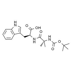 L-Tryptophan, N-[(1,1-dimethylethoxy)carbonyl]-2-methylalanyl-, 98%