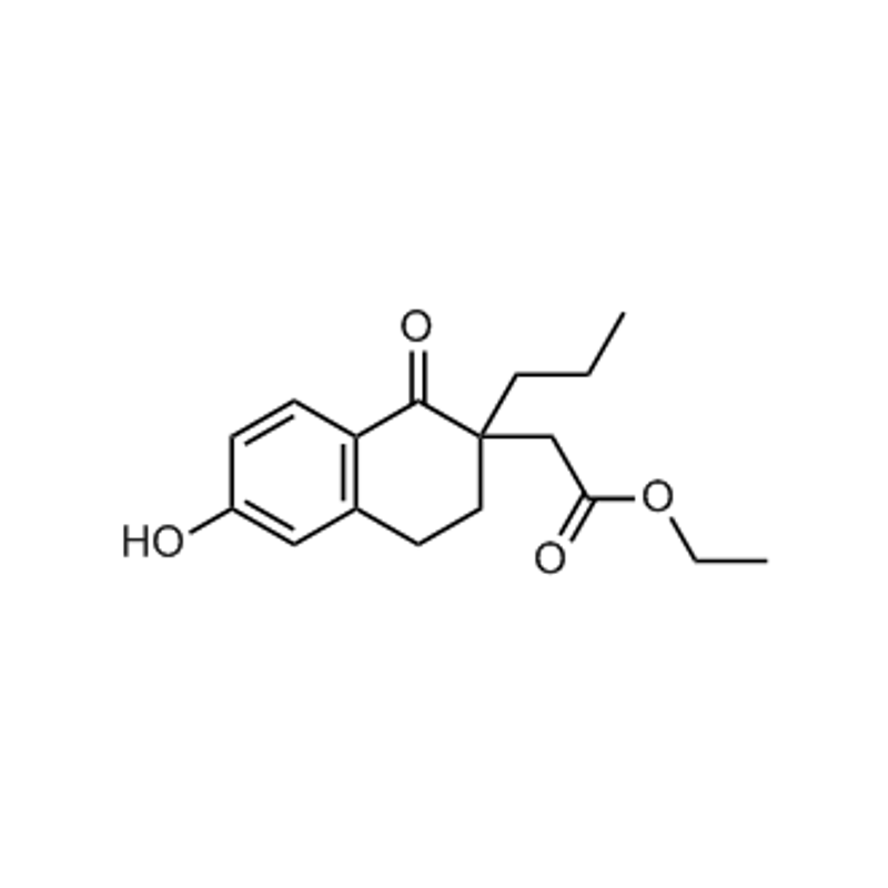 Ethyl 2-(6-hydroxy-1-oxo-2-propyl-1,2,3,4-tetrahydronaphthalen-2 
