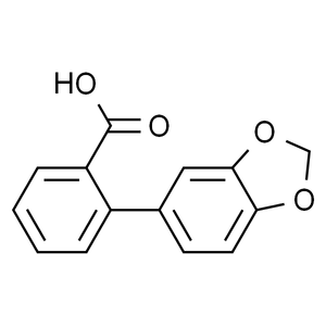 2-(苯并[d][1,3]二氧杂-5-基)苯甲酸, 98%