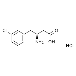 (S)-3-氨基-4-(3-氯苯基)-丁酸盐酸盐, 97%