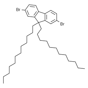 2，7-二溴-9，9-双十二烷基芴, 97%