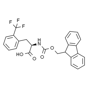 (R)-2-((((9H-芴-9-基)甲氧基)羰基)氨基)-3-(2-(三氟甲基)苯基)丙酸, 95%