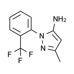 3-Methyl-1-(2-(trifluoromethyl)phenyl)-1H-pyrazol-5-amine