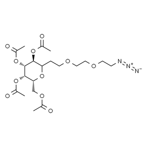 2-[2-(2-叠氮乙氧基)乙氧基]乙基-2，3，4，6-四-O-乙酰基-D-半乳糖皮蒽, 95%