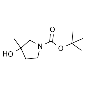 3-羟基-3-甲基吡咯烷-1-羧酸叔丁酯, 95+%