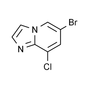 6-Bromo-8-chloroimidazo[1,2-a]pyridine,95+%