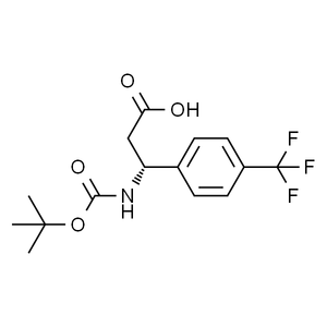 (R)-叔丁氧羰基-4-(三氟甲基)-beta-苯丙氨酸, 98%(HPLC)