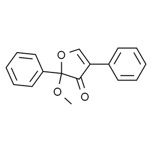 2-甲氧基-2,4-二苯基-3(2H)-呋喃酮, >98.0%(HPLC)