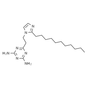 2,4-二氨基-6-[2-(2-十一烷基-1-咪唑基)乙基]-1,3,5-三嗪, 99%