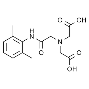 N-(2,6-二甲基苯基氨基甲酰甲基)亚氨基二乙酸, >98.0%(HPLC)(T)