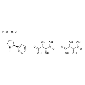 二-L-(+)-酒石酸烟碱二水合物 ，98.0%(LC)