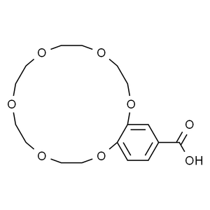 4‘-羧基苯并-18-冠6-醚 ，97.0%(GC&T)