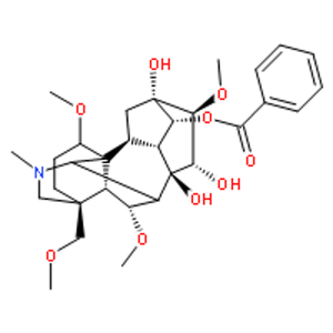 苯甲酰次乌头原碱, HPLC≥98%