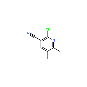 2-氯-3-氰基-5,6-二甲基吡啶,98%