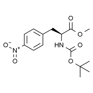 (S)-2-((叔丁氧羰基)氨基)-3-(4-硝基苯基)丙酸甲酯, 97%