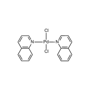 钯,二氯双(喹啉)-,(SP-4-1)-,97%