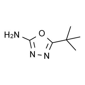 5-叔-丁基-1,3,4-恶二唑-2-胺（储存“2-8℃”；运输“冰袋”） 5g