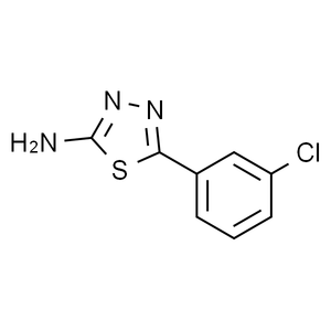 5-(3-氯苯基)-1,3,4-噻二唑-2-胺, 95%