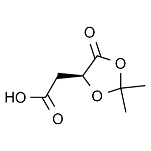 (S)-2-(2,2-二甲基-5-氧代-1,3-二氧杂环戊烷-4-基)乙酸, 95%