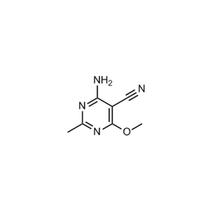 4-氨基-6-甲氧基-2-甲基嘧啶-5-甲腈, 97%