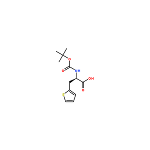 (R)-2-((叔丁氧基羰基)氨基)-3-(噻吩-2-基)丙酸, 95%