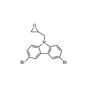 3,6-二溴-9-(环氧乙烷-2-基甲基)-9H-咔唑,97%