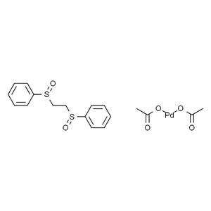 二乙酸-1,2-双(苯亚磺酰)乙基钯(II),97%