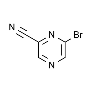 6-Bromo-2-pyrazinecarbonitrile,97%