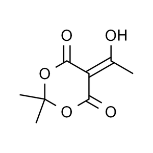 5-(1-羟基亚乙基)-2，2-二甲基-1，3-二氧-4，6二酮, ≥98%