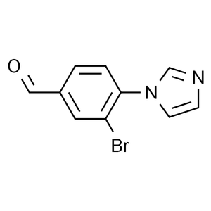 3-溴-4-(1-咪唑基)苯甲醛, >95%