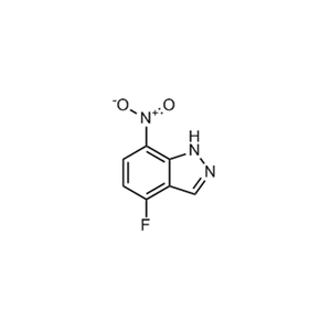 4-Fluoro-7-nitro-1H-indazole,>95%