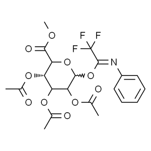 1-(2，2，2-三氟-N-苯基亚胺酯)-2，3，4-三-O-乙酰基-D-葡萄糖醛酸甲酯, ≥98%