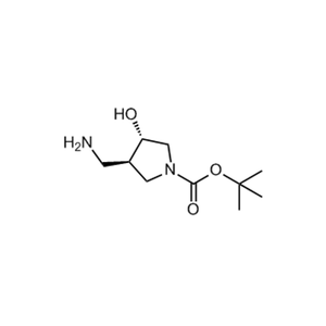 1-Boc-3-aminomethyl-4-hydroxypyrrolidine, 95%