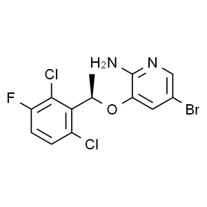 [5-溴-3-[(1R)-(2,6-二氯-3-氟苯基)乙氧基]吡啶-2-基]胺, 98%