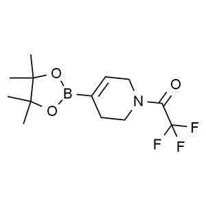 2,2,2-三氟-1-(4-(4,4,5,5-四甲基-1,3,2-二氧硼戊烷-2-基)-5,6-二氢吡啶-1(2H)-基)乙酮, 97%