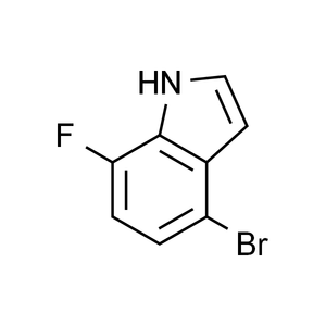 4-溴-7-氟-1H-吲哚, 98%