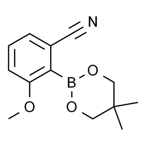 2-氰基-6-甲氧基苯硼酸新戊二醇酯, 97%