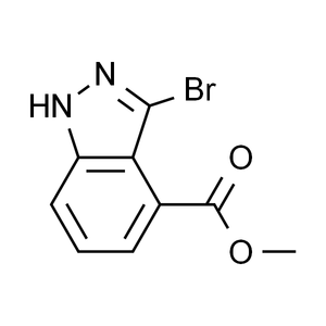 3-溴-1H-吲唑-4-甲酸甲酯, 95%