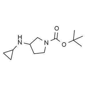 叔-丁基-3-(环丙基氨基)吡咯烷-1-甲酸叔丁酯, 95%