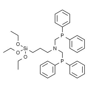 N,N-双[(二苯基膦基)甲基]-3-(三乙氧基硅基)丙胺, >95.0%(N)