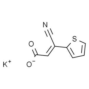 (Z)-3-氰基-3-(噻吩-2-基)丙烯酸钾, 97%