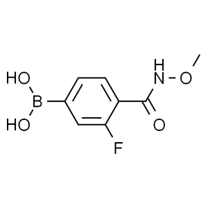 (3-Fluoro-4-(methoxycarbamoyl)phenyl)boronic acid,97%