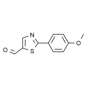 2-(4-甲氧苯基)噻唑-5-甲醛, 98%