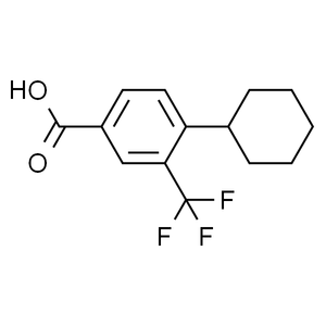 4-环己基-3-(三氟甲基)苯甲酸, ≥97%