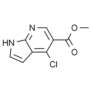 4-氯-1H-吡咯并[2,3-b]吡啶-5-羧酸甲酯, 98%