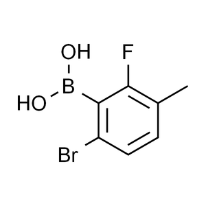 6-溴-2-氟-3-甲基苯硼酸, 97%