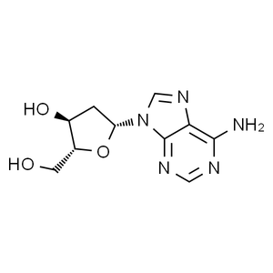 (2R,3S,5R)-5-(6-氨基-9H-嘌呤-9-基)-2-(羟甲基)四氢呋喃-3-醇,98%