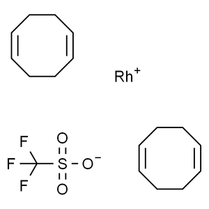 双(1,5-环辛二烯)-三氟甲磺酸铑,98%